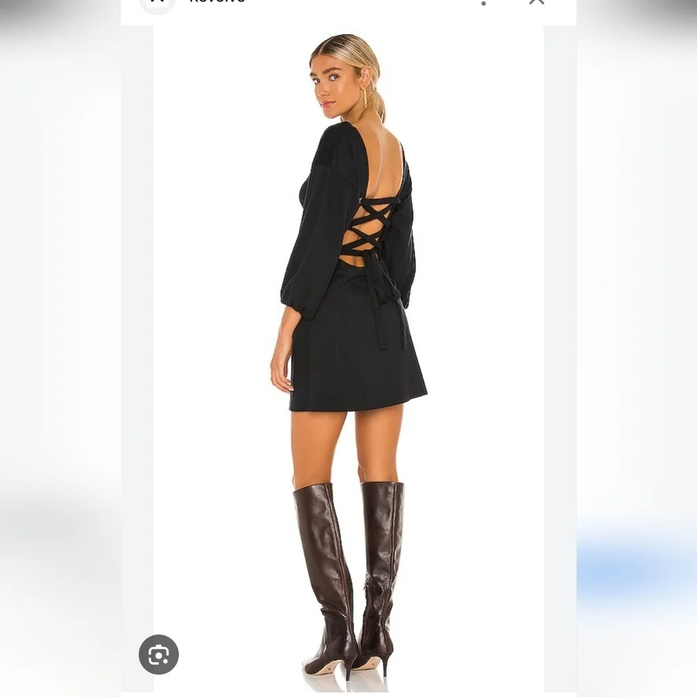 Free People NWTs Bianca Corset Back Mini Dress